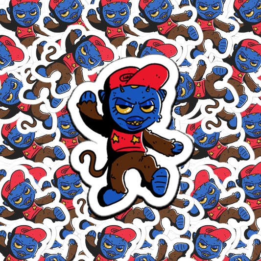 Bemi Kong Heavy Duty Vinyl Sticker