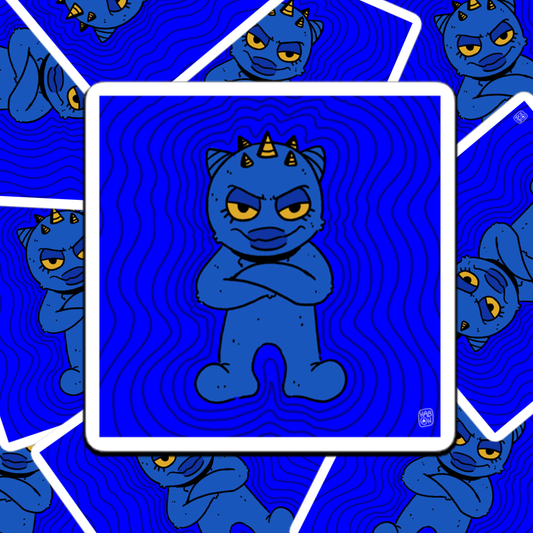 Hello Bemi Heavy Duty Vinyl Sticker