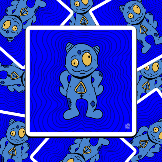 Hello Besham Heavy Duty Vinyl Sticker