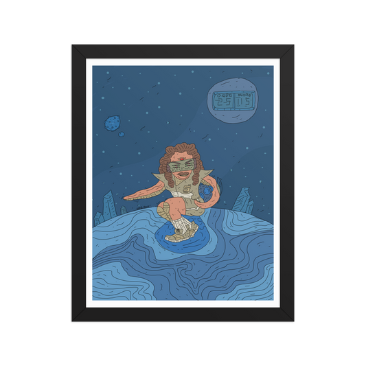 The Athlete, Afroterrestrials // Giclée Print
