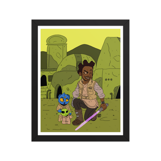Jedi Gyal R // Giclée Print