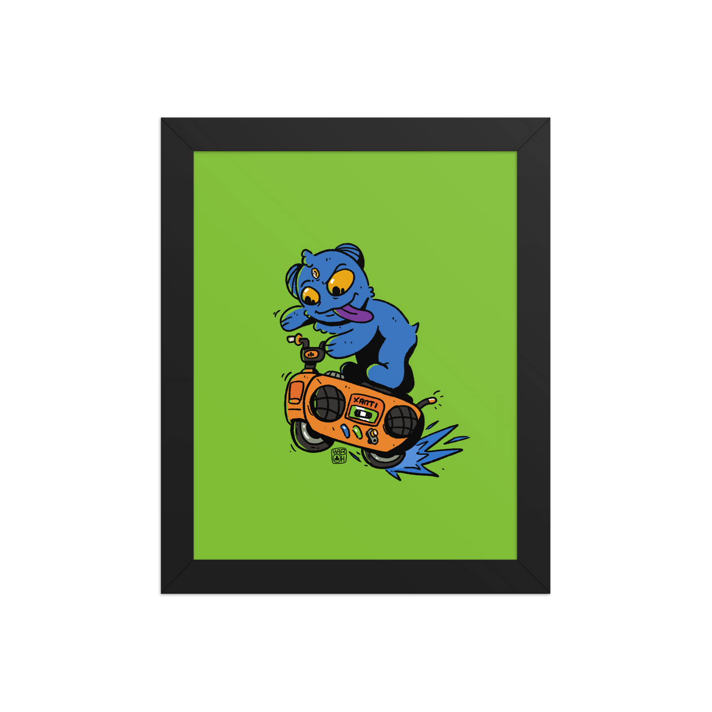 BeBe Kart // Giclée Print