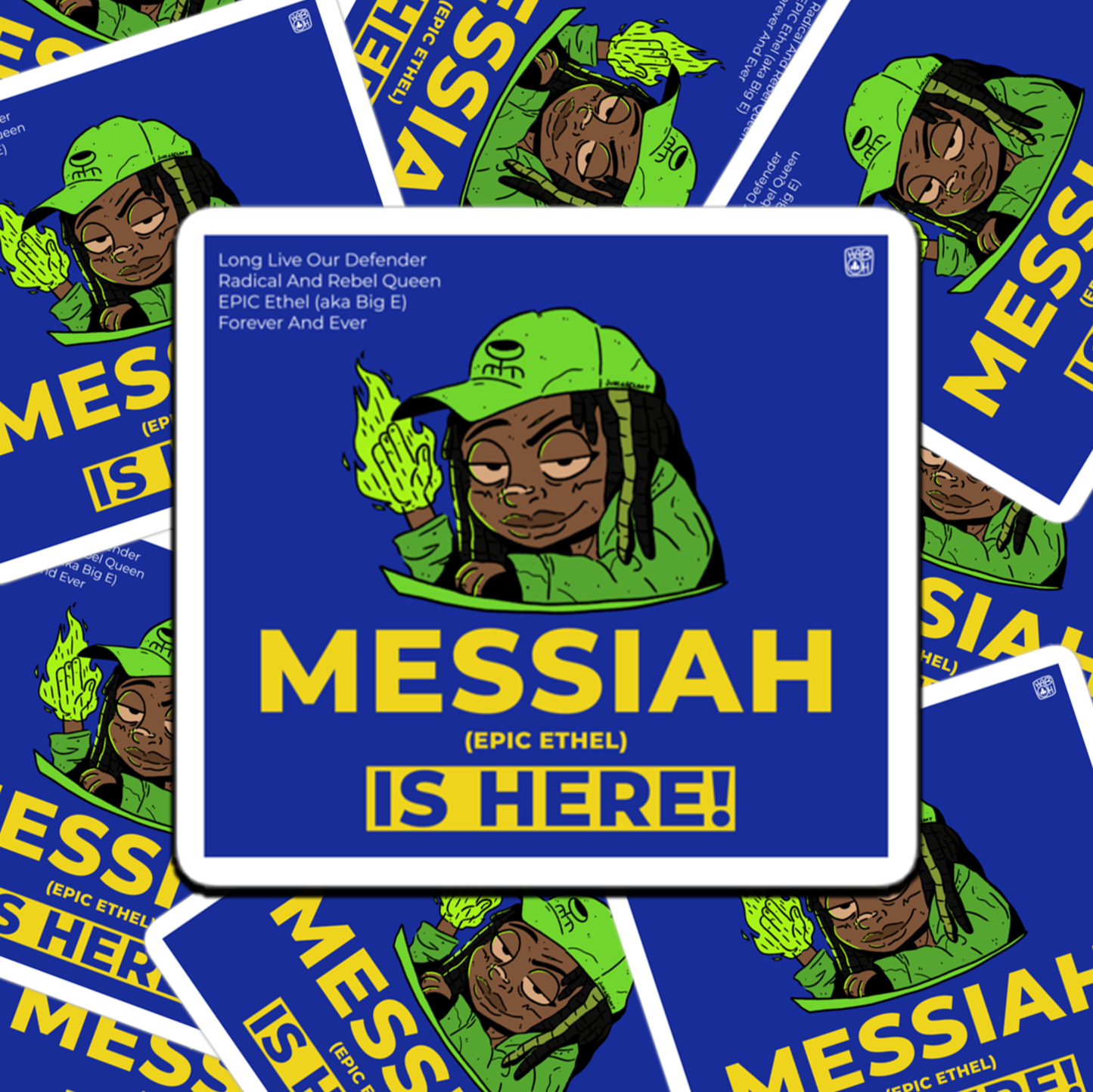 Messiah Ethel Heavy Duty Vinyl Sticker