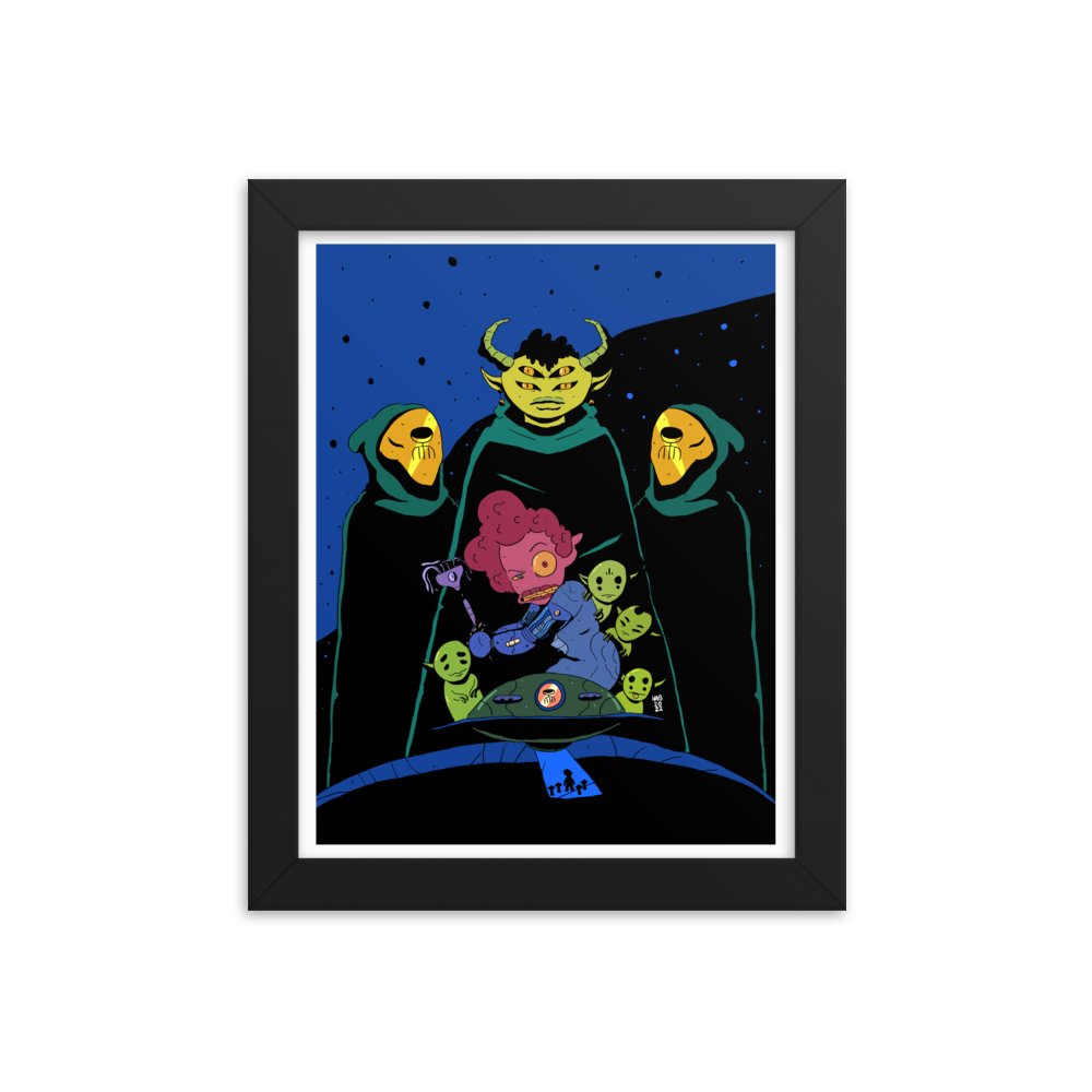 They Came From OutWhere // Giclée Print